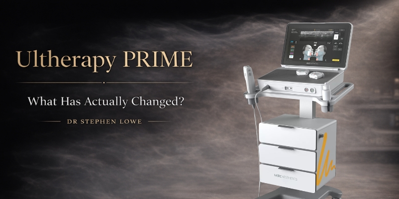 Ultherapy PRIME Sydney Dr Stephen Lowe non-surgical skin lifting blog image